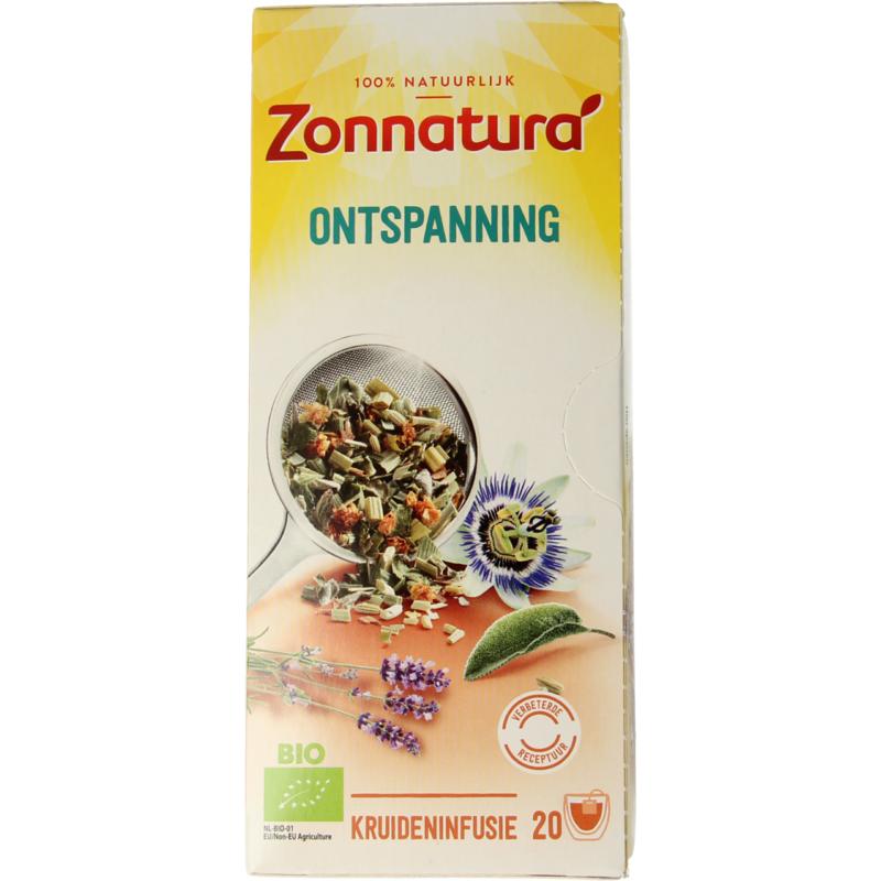 Ontspanningsthee Bio St Zonnatura Efarma Apotheek En Drogist