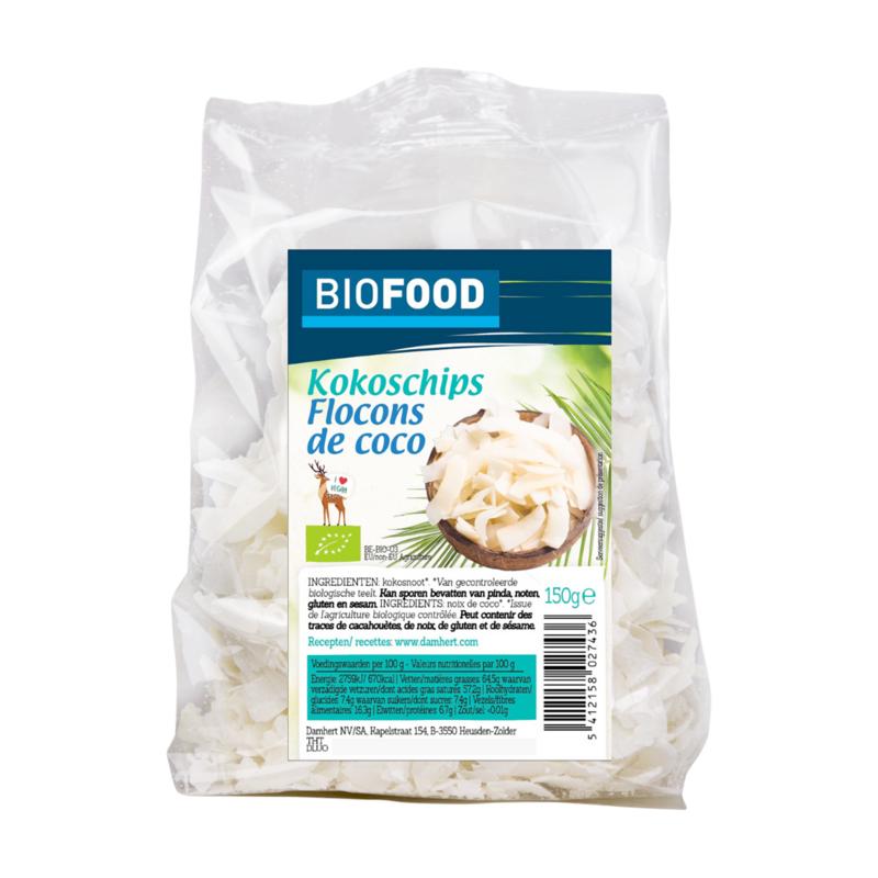 Kokoschips Bio 150g Biofood EFarma Apotheek En Drogist