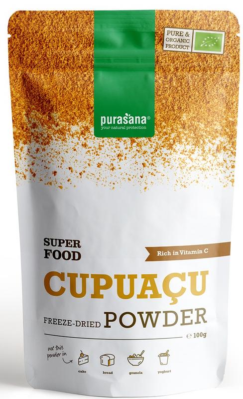 Cupuacu Poeder Poudre Vegan Bio 100g Purasana EFarma Apotheek En