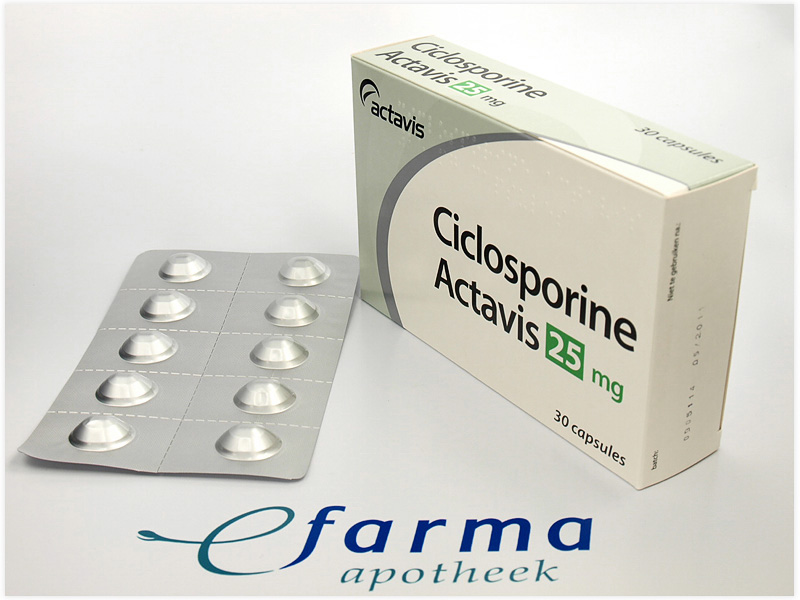 ciclosporine - Medicijnen - Medicijninformatie | eFarma