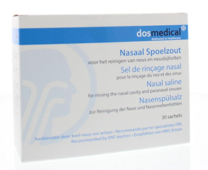 Nasaal Spoelzout Dos Medical Sachet 2,5g