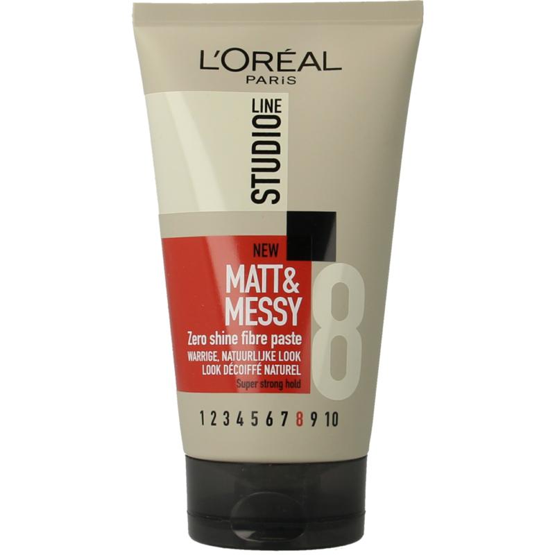 Studio Line Matt & Messy Shine Free Fibre Paste