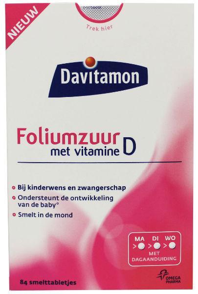 kwartaal Versterken gastheer Davitamon D Foliumzuur Tablet