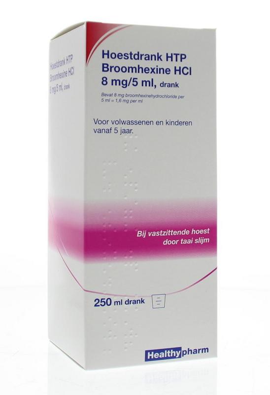 Hoestdrank Htp Broomhexine Hcl 1,6mg/ml