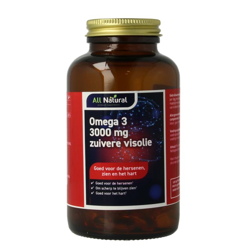 Omega 3 3000mg | 100ca | All Natural | eFarma Apotheek En Drogist