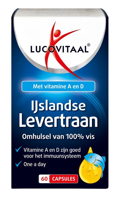 Lucovitaal Ijslandse Levertraan Capsule