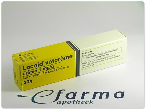 Locoid Vetcreme 1mg/G