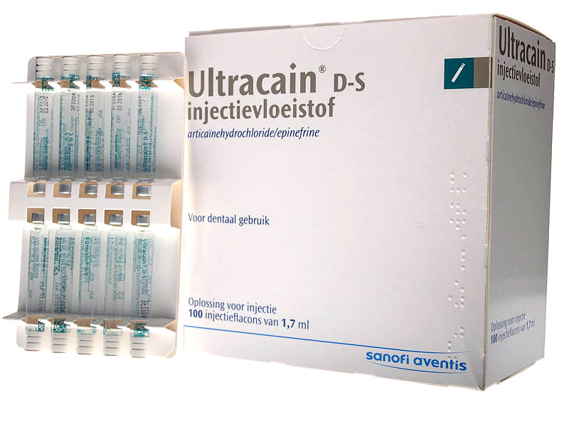 Ultracain D/S Injvlst Ampul 1,7ml