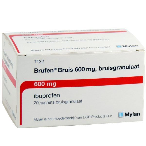 Brufen Bruis 600mg Bruisgranulaat In Sachet