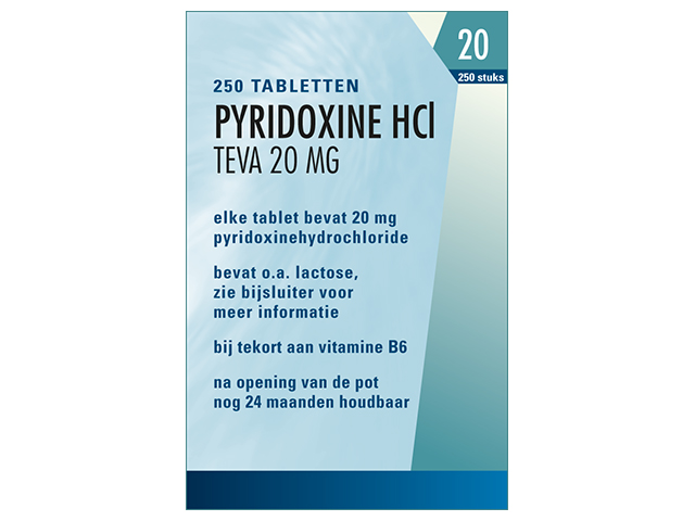 Pyridoxine Hcl Teva Tablet  20mg