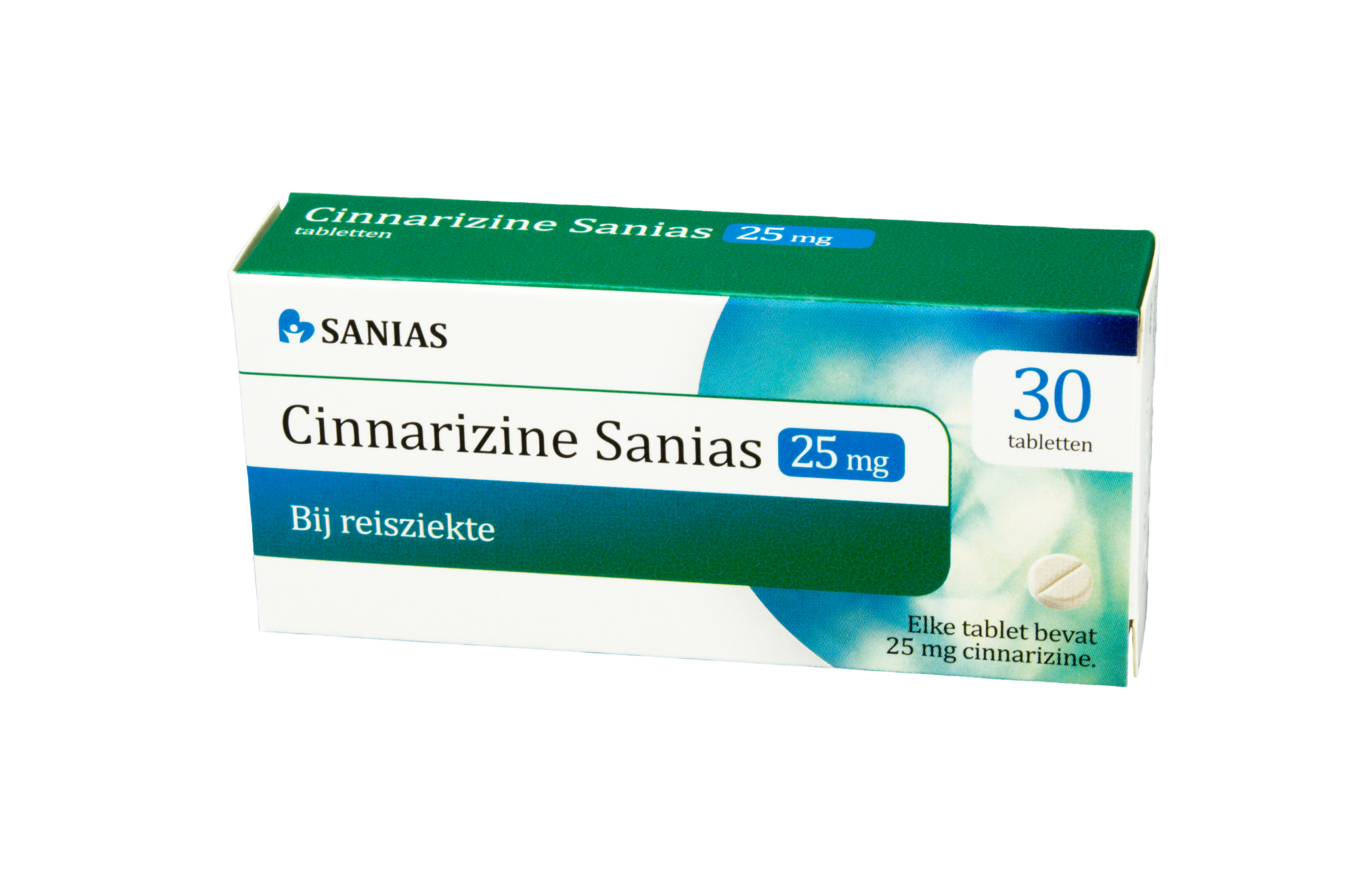 Cinnarizine Reistablet Sanias Tablet 25mg