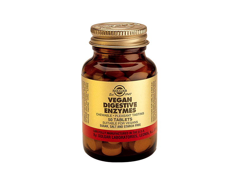 Solgar Vegetarian Digestive Enzymes Tabs