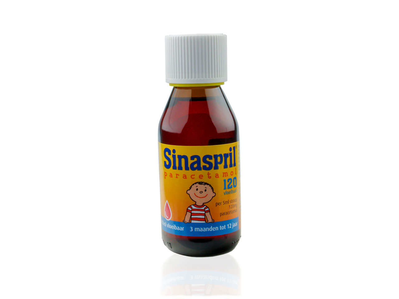 Sinaspril Paracetamol Stroop 120mg/5ml