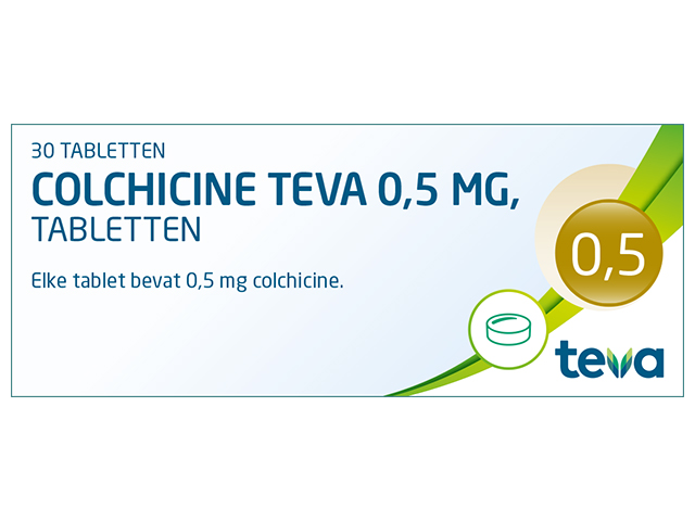 Colchicine Teva Tablet 0,5mg