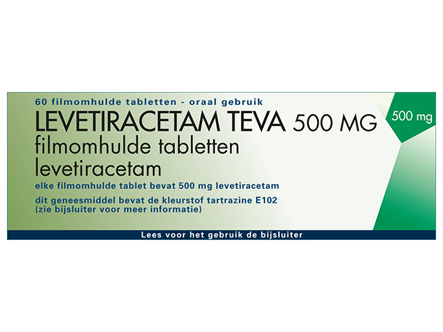 Levetiracetam Teva Tablet Filmomhuld  500mg