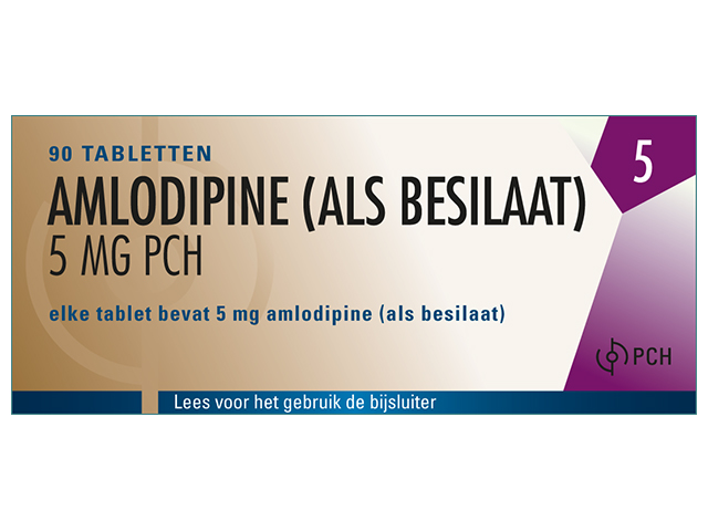 Amlodipine Pch Tablet  5mg (Als Besilaat)