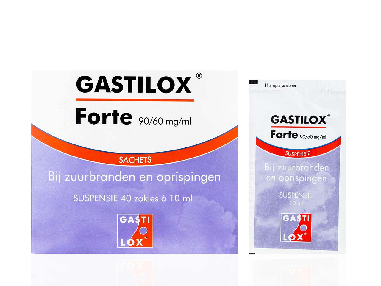 Gastilox Forte Suspensie 10ml In Zakje