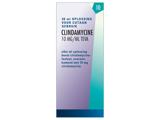 Clindamycine Teva Opl V Cutaan Gebruik 10mg/ml