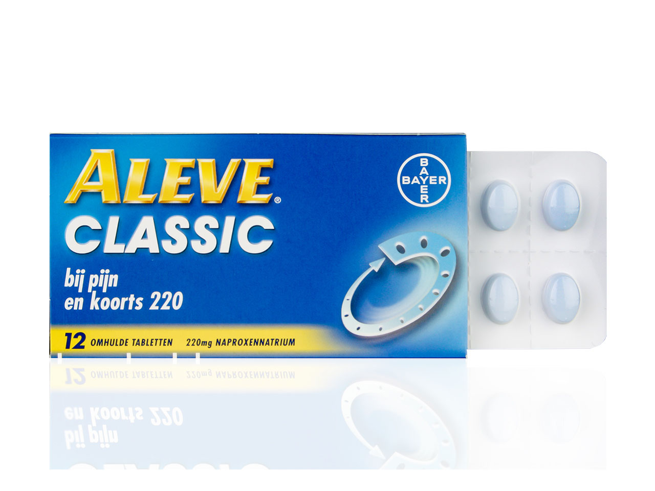 Aleve Classic Tablet Omhuld 220mg 12st Aleve Efarma Apotheek En Drogist