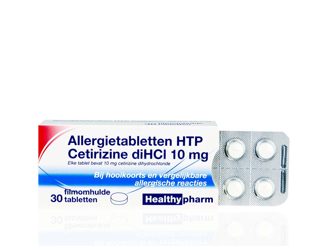 Allergietablet Cetirizine Dihcl Htp Tablet Fo 10mg