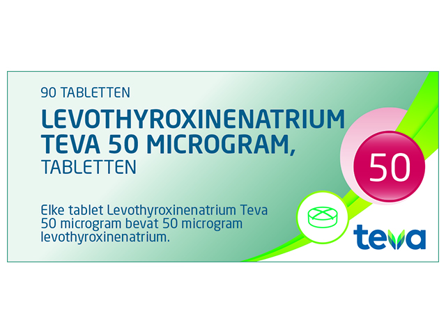 Levothyroxinenatrium Teva Tablet  50mcg