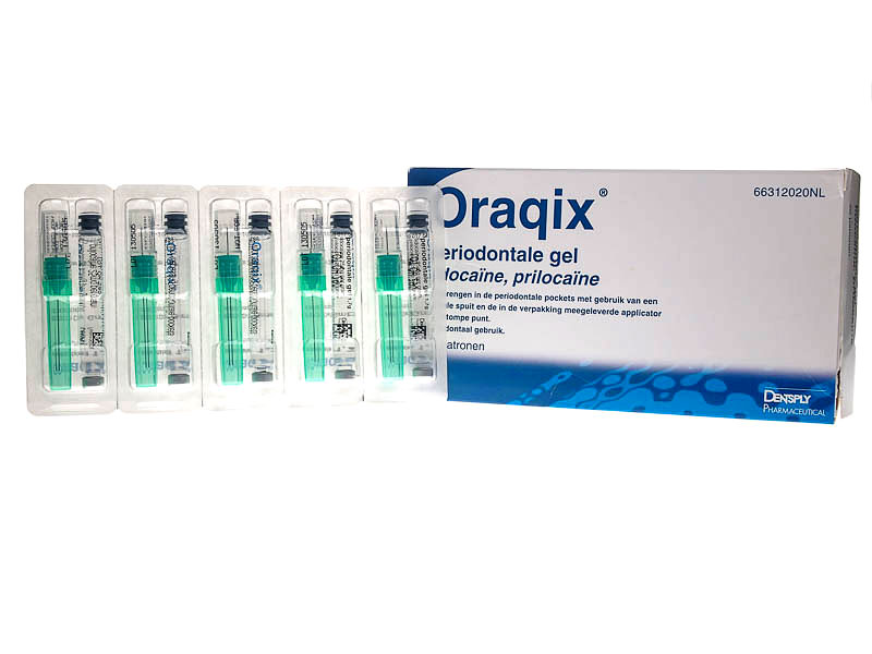 Oraqix, Periodontale Gel 25mg/G 1.7ml