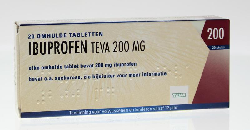 Ibuprofen Teva Tablet 200mg