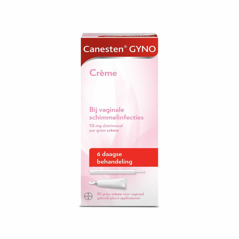 Canesten Gyno Vaginaalcreme 10mg/G + 6 Applicators