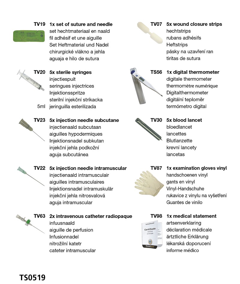 Travelsafe Ehbo Kit - Globe Sterile Plus	